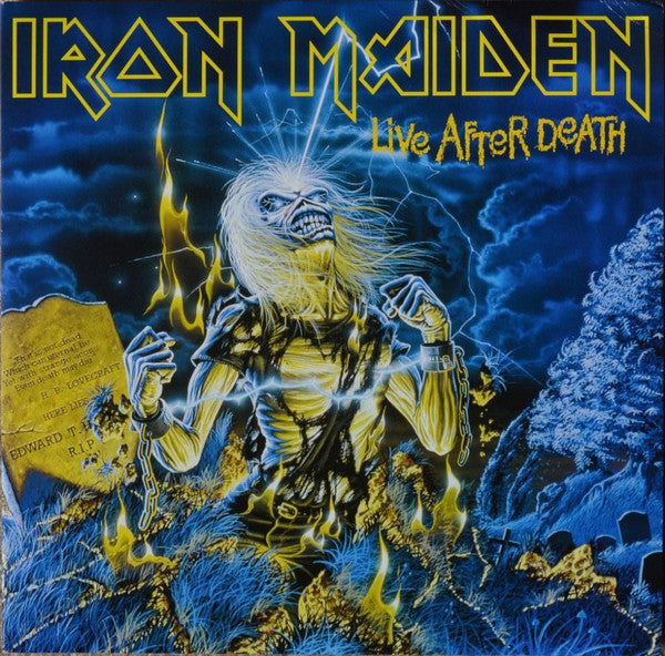 Iron Maiden : Live After Death (2xLP, Album, RE, Gat)