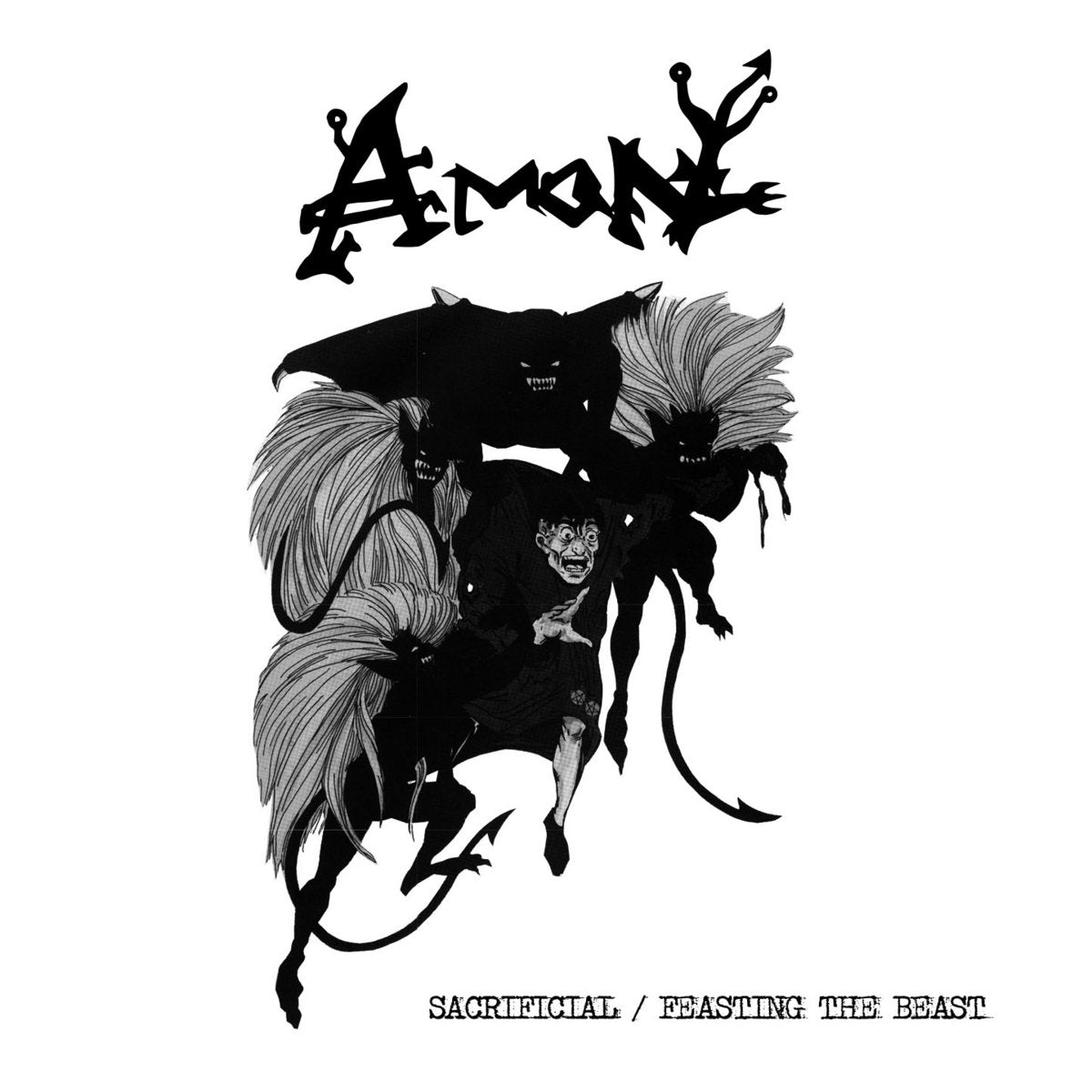 Amon – Sacrificial / Feasting The Beast [Red / Black Marble]