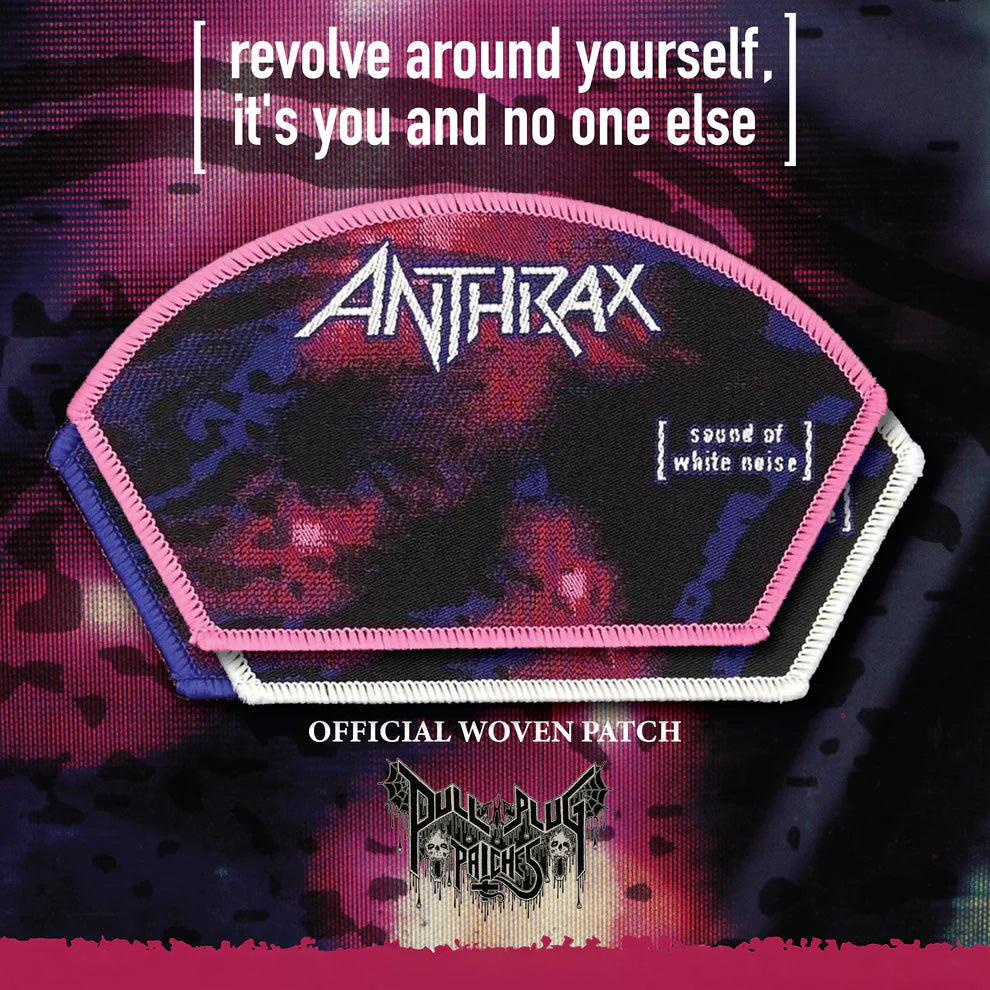 Anthrax - Sound Of White Noise Patch [White Border]