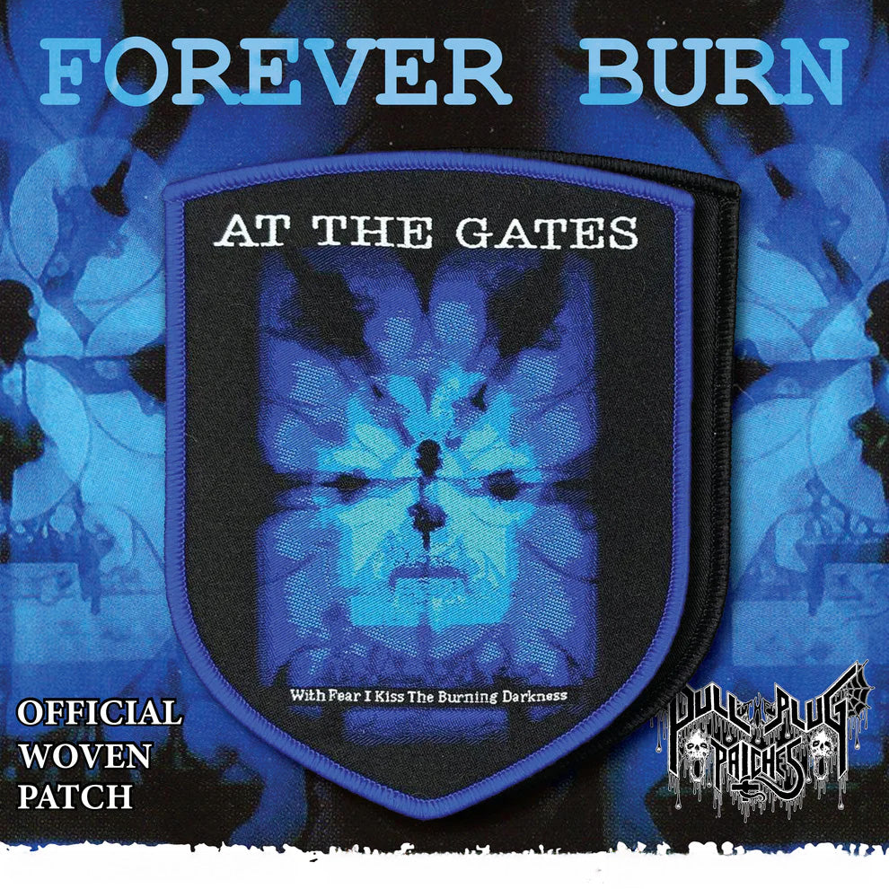 At The Gates - With Fear I Kiss The Burning Darkness Patch [Black Border]