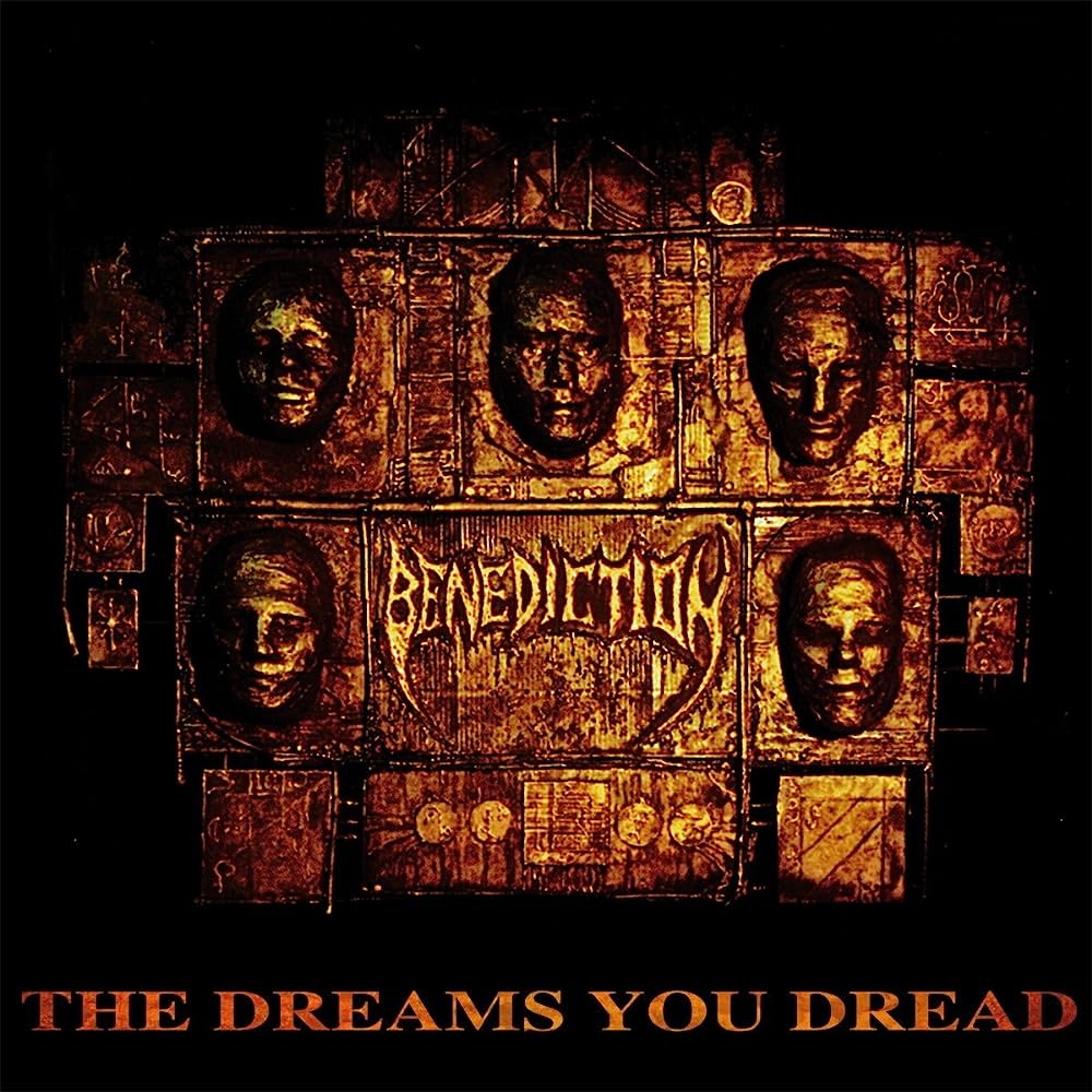 Benediction - The Dreams You Dread [Black & Gold Splatter]