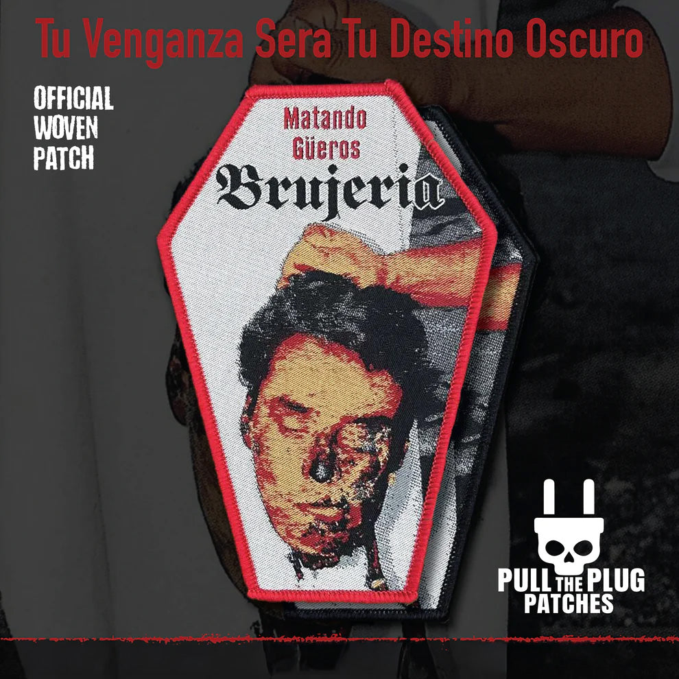 Brujeria - Matando güeros Patch [Black Border]