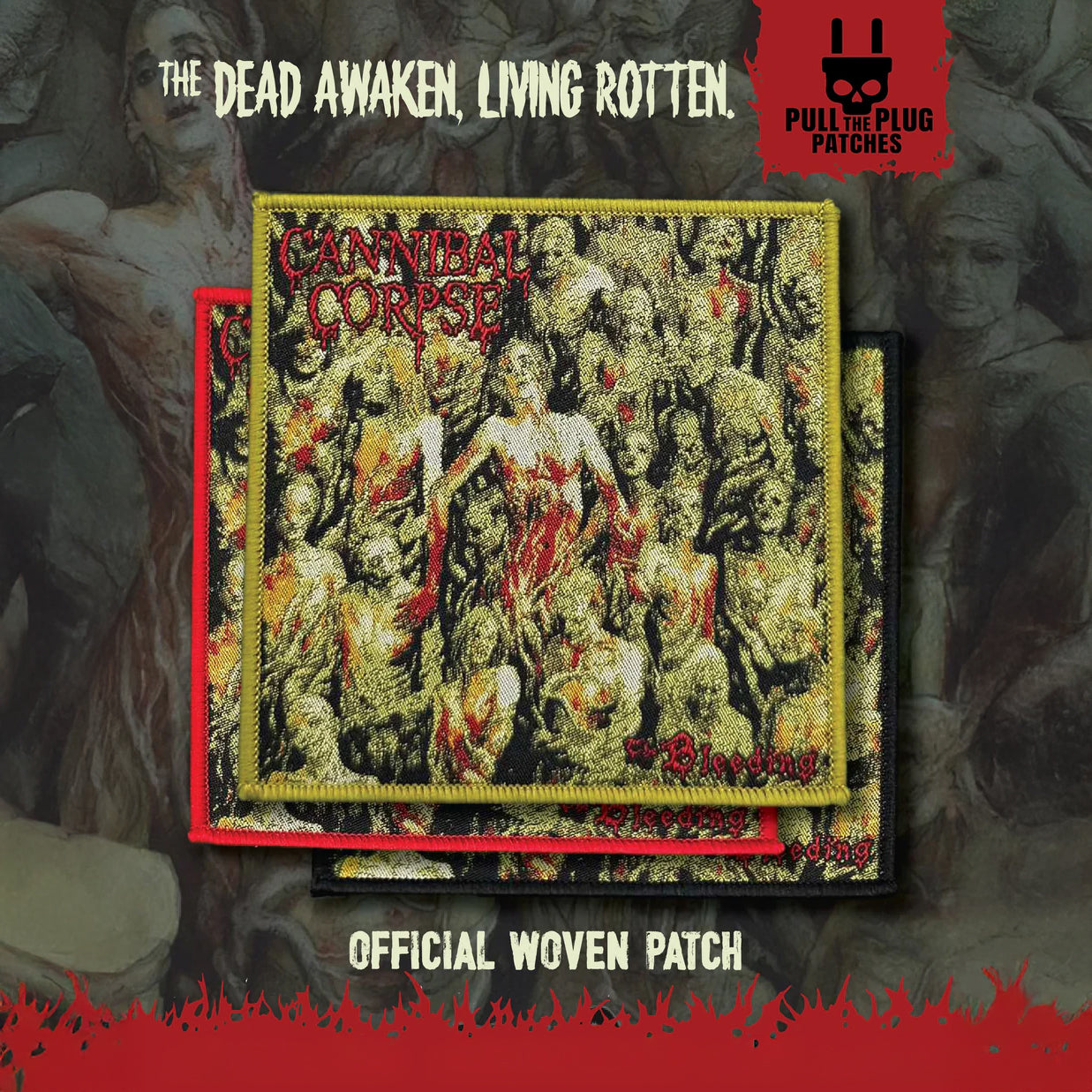 Cannibal Corpse - The Bleeding Patch [Brown Border]