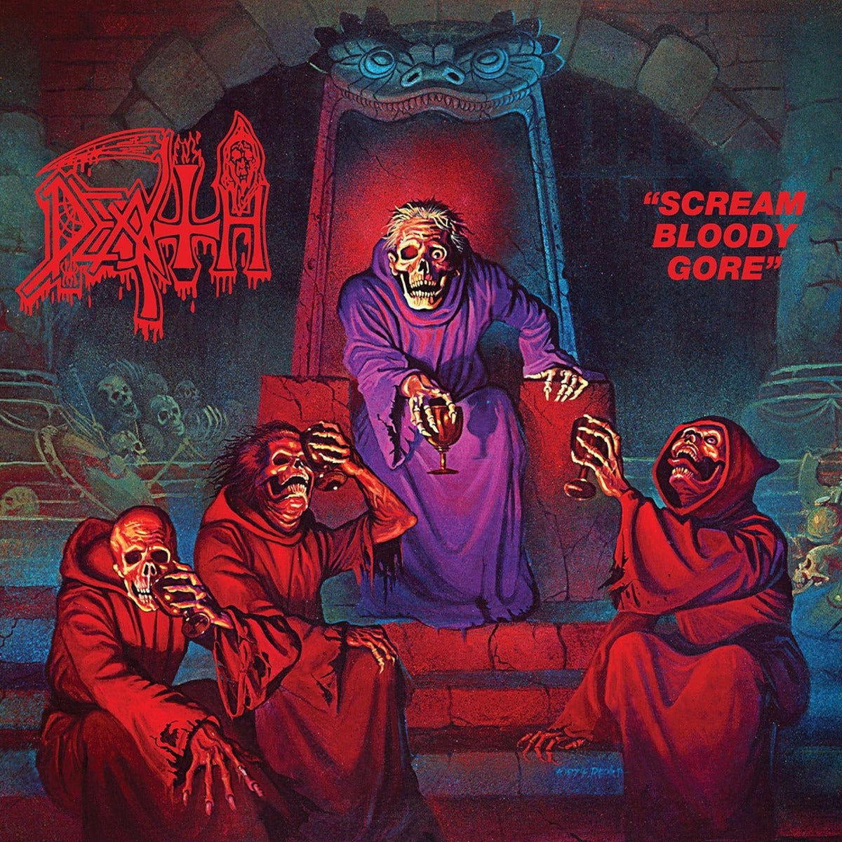 Death - Scream Bloody Gore [Tri–Color Merge with Splatter]