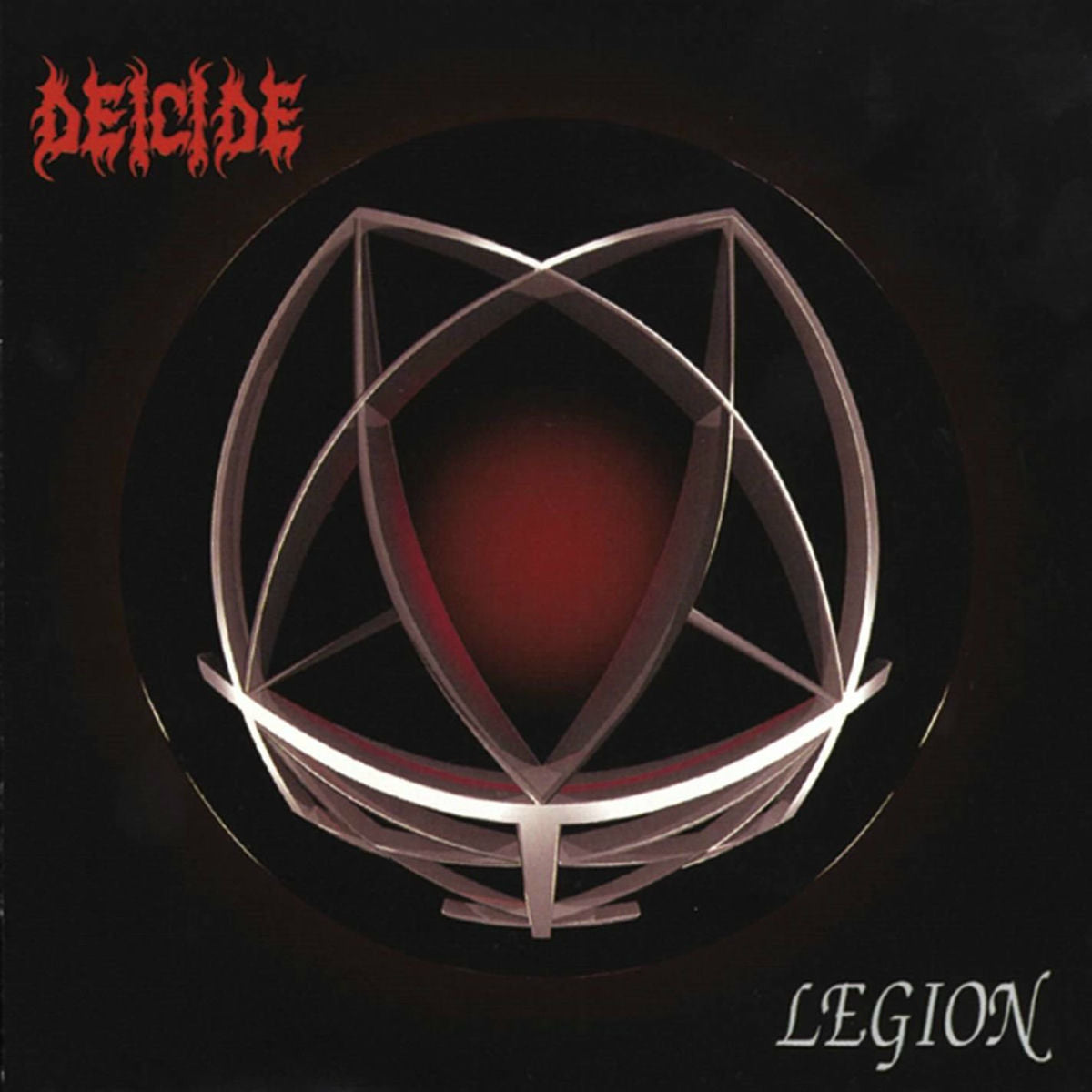 Deicide - Legion [Black Translucent with Rainbow Marble "Rainbow Inferno”]