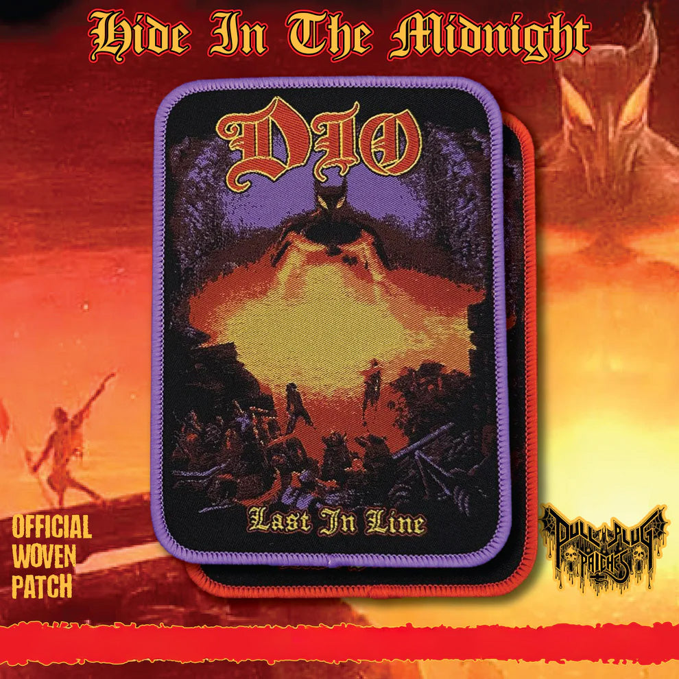 Dio - Last In Line Patch [Red Border]