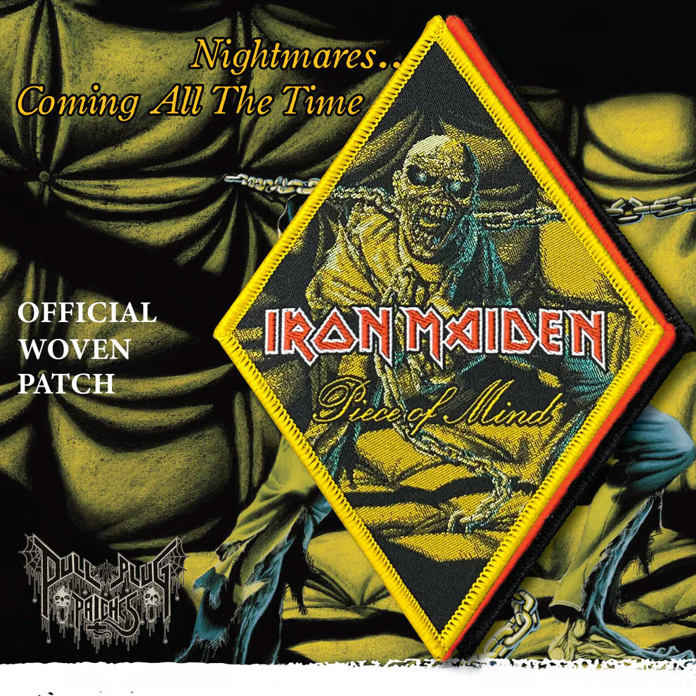 Iron Maiden - Piece Of Mind Patch [Yellow Border]