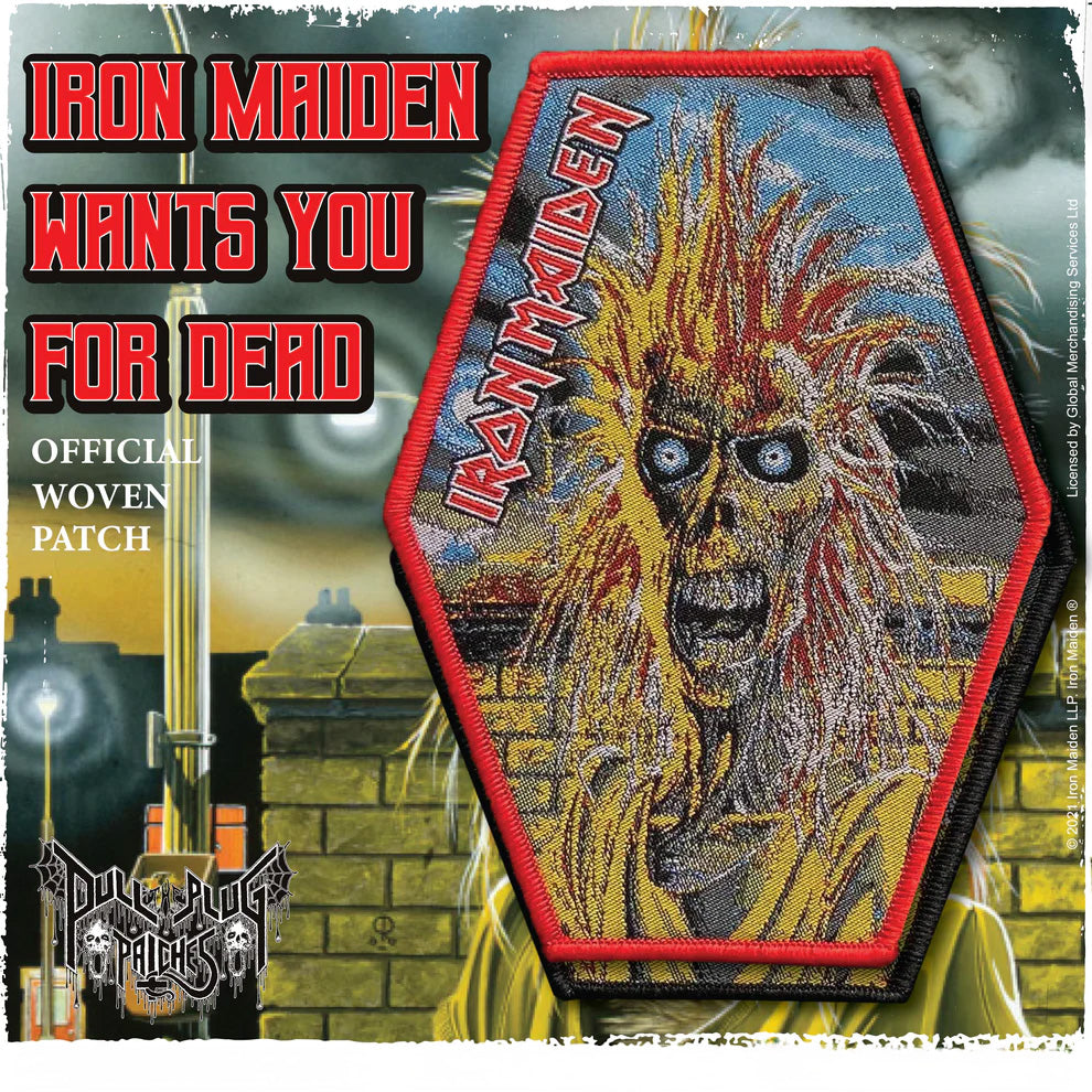 Iron Maiden - Iron Maiden Patch [Yellow Border]