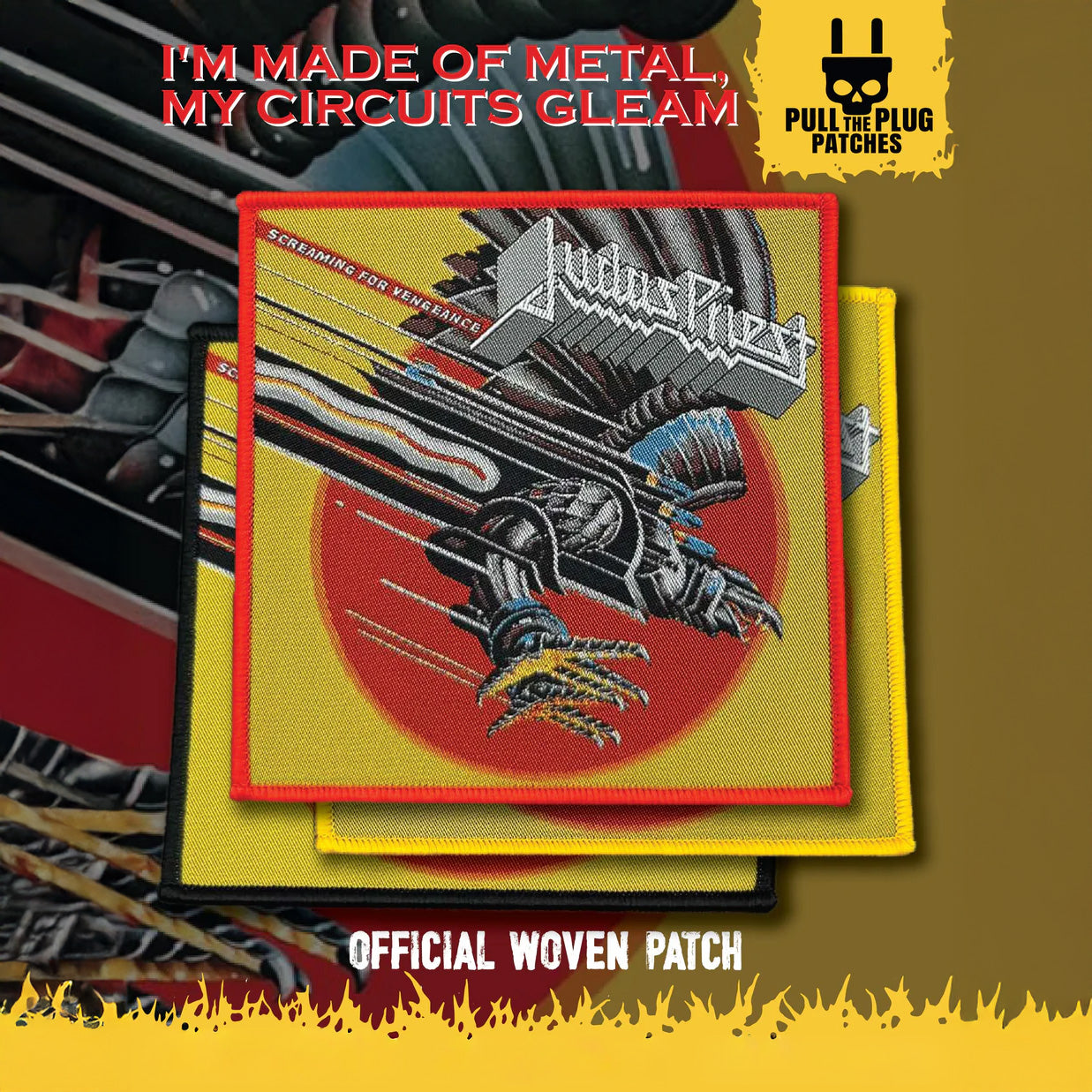 Judas Priest - Screaming for Vengeance Patch [Red Border]