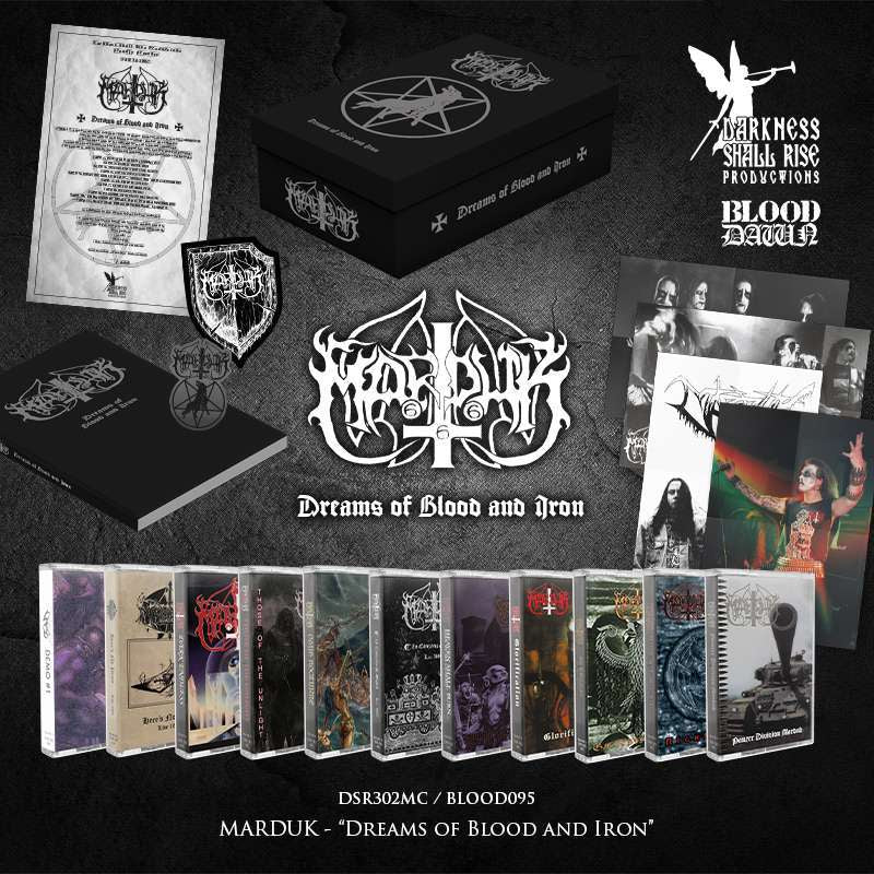 Marduk - Dreams of Blood and Iron [11 Cassette Tape Box]