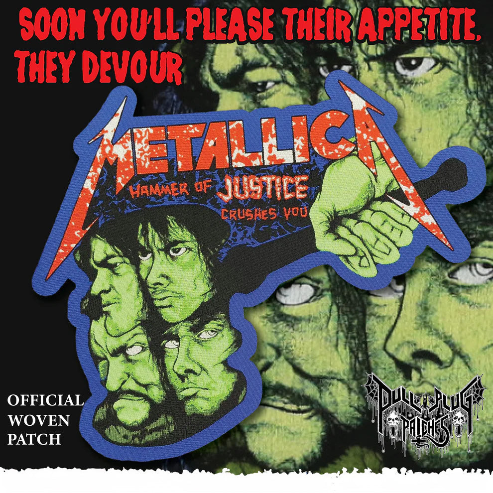 Metallica - Hammer Of Justice Patch [Small]