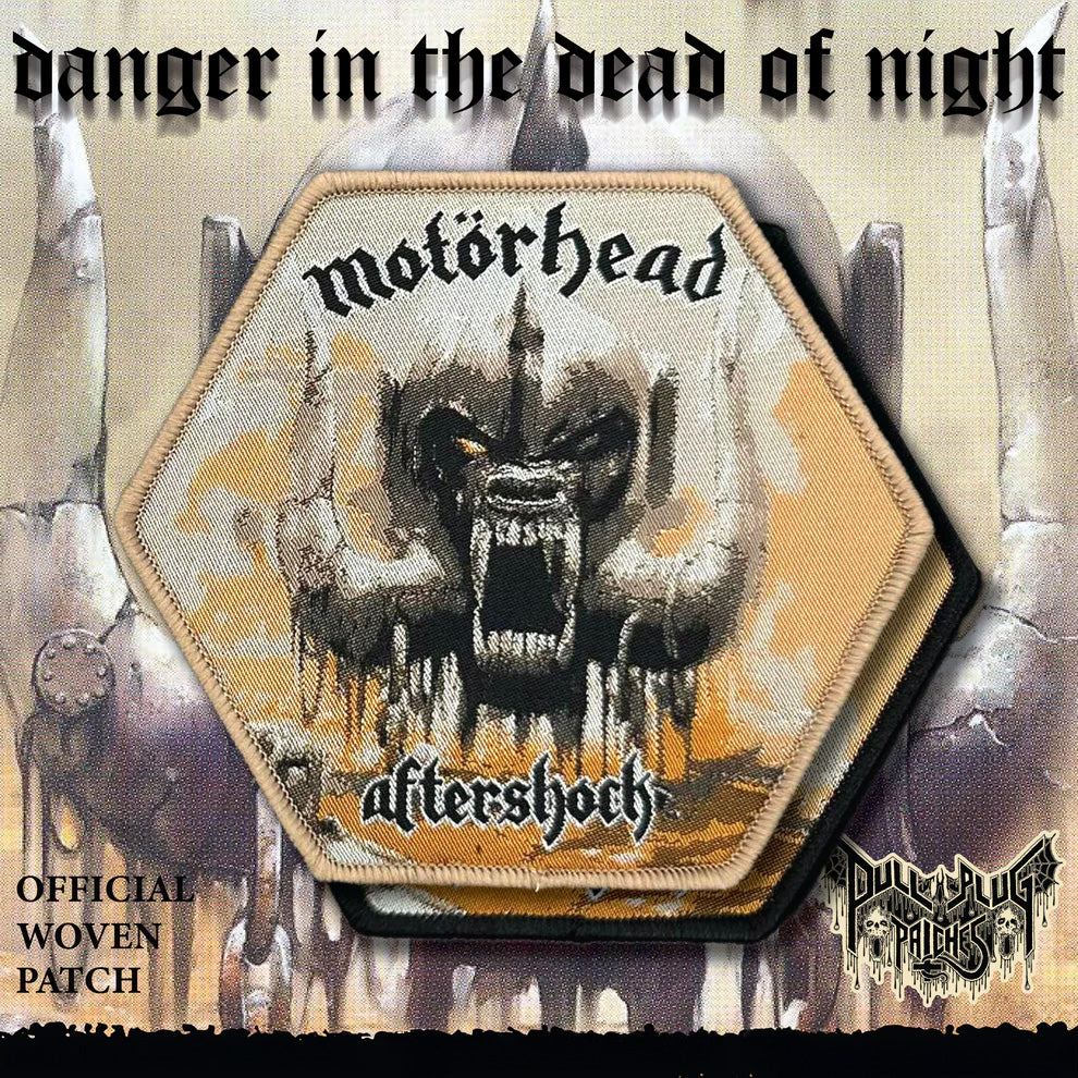 Motorhead - Aftershock Patch [Brown Border]