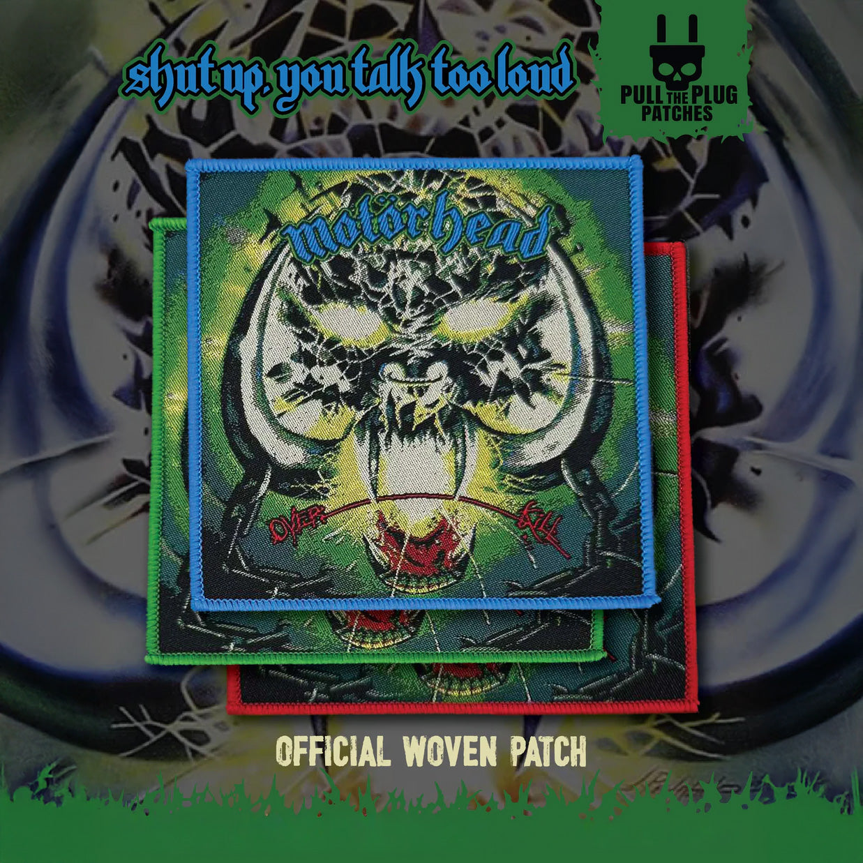 Motörhead - Overkill Patch [Blue Border]