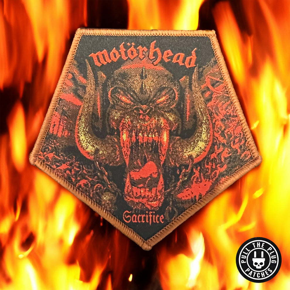 Motörhead - Sacrifice Patch [Brown Border]