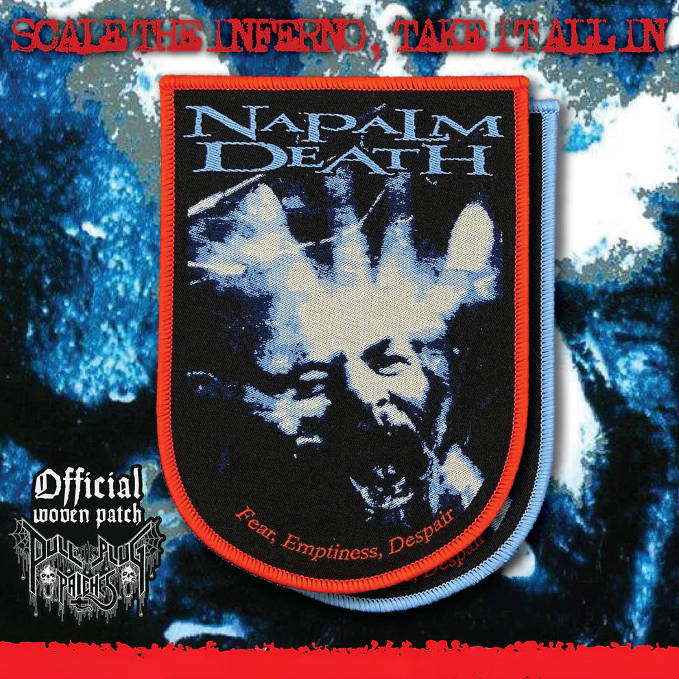 Napalm Death - Fear, Emptiness, Despair Patch [Blue Border]