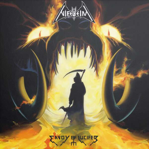 Nifelheim - Envoy Of Lucifer [Transparent Yellow Black Marble]