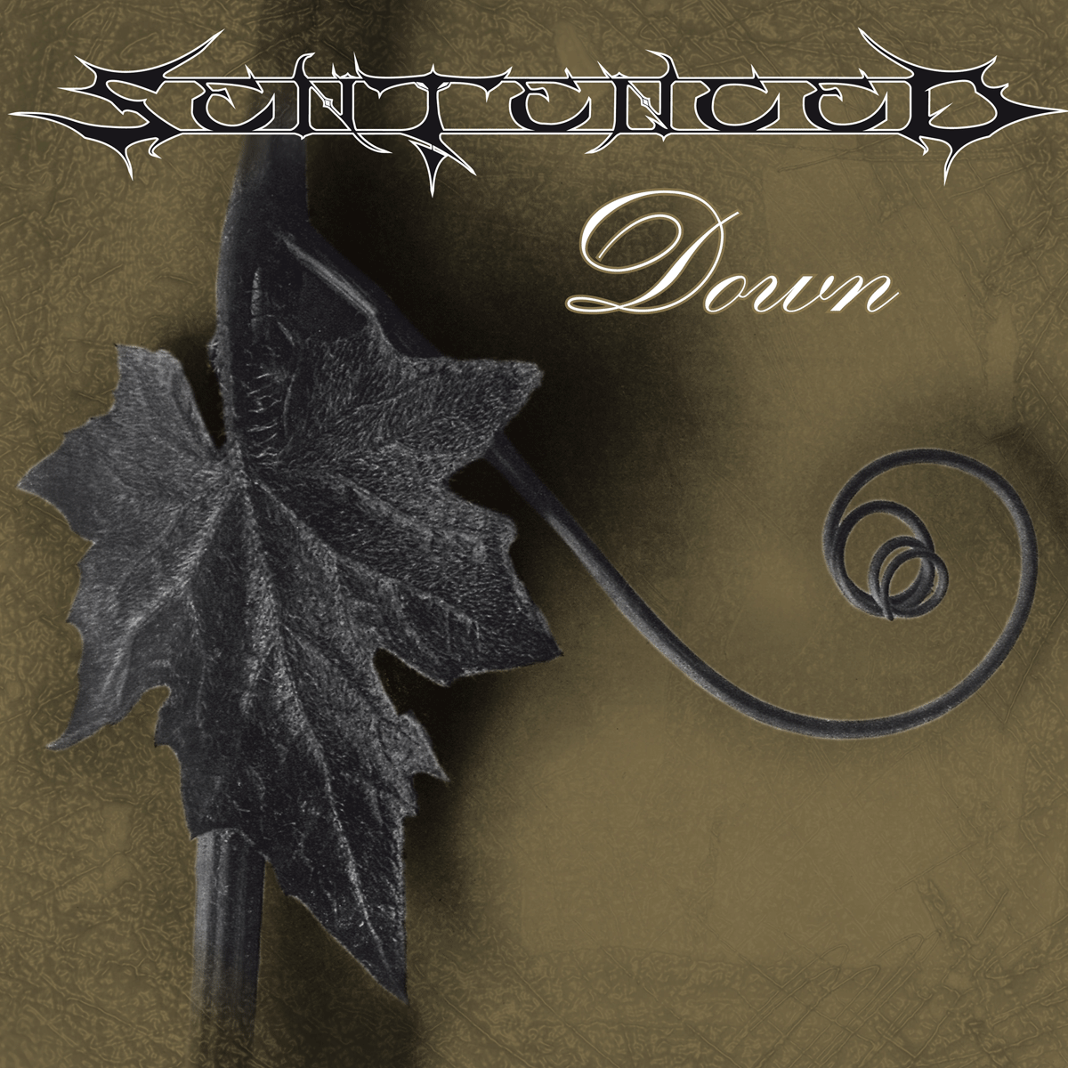 Sentenced - Down [Clear with Gold Smoke]