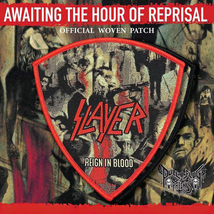 Slayer - Reign In Blood Patch [Red Border]