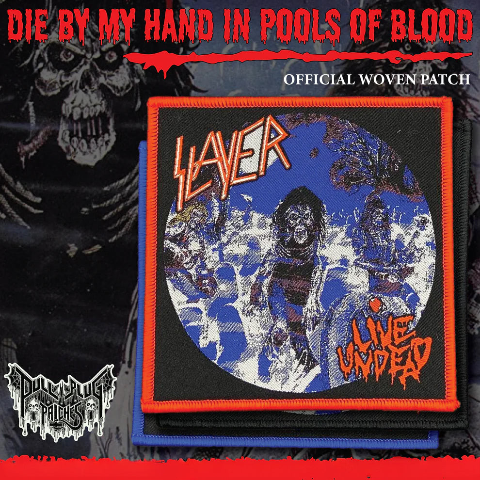 Slayer - Live Undead Patch [Blue Border]