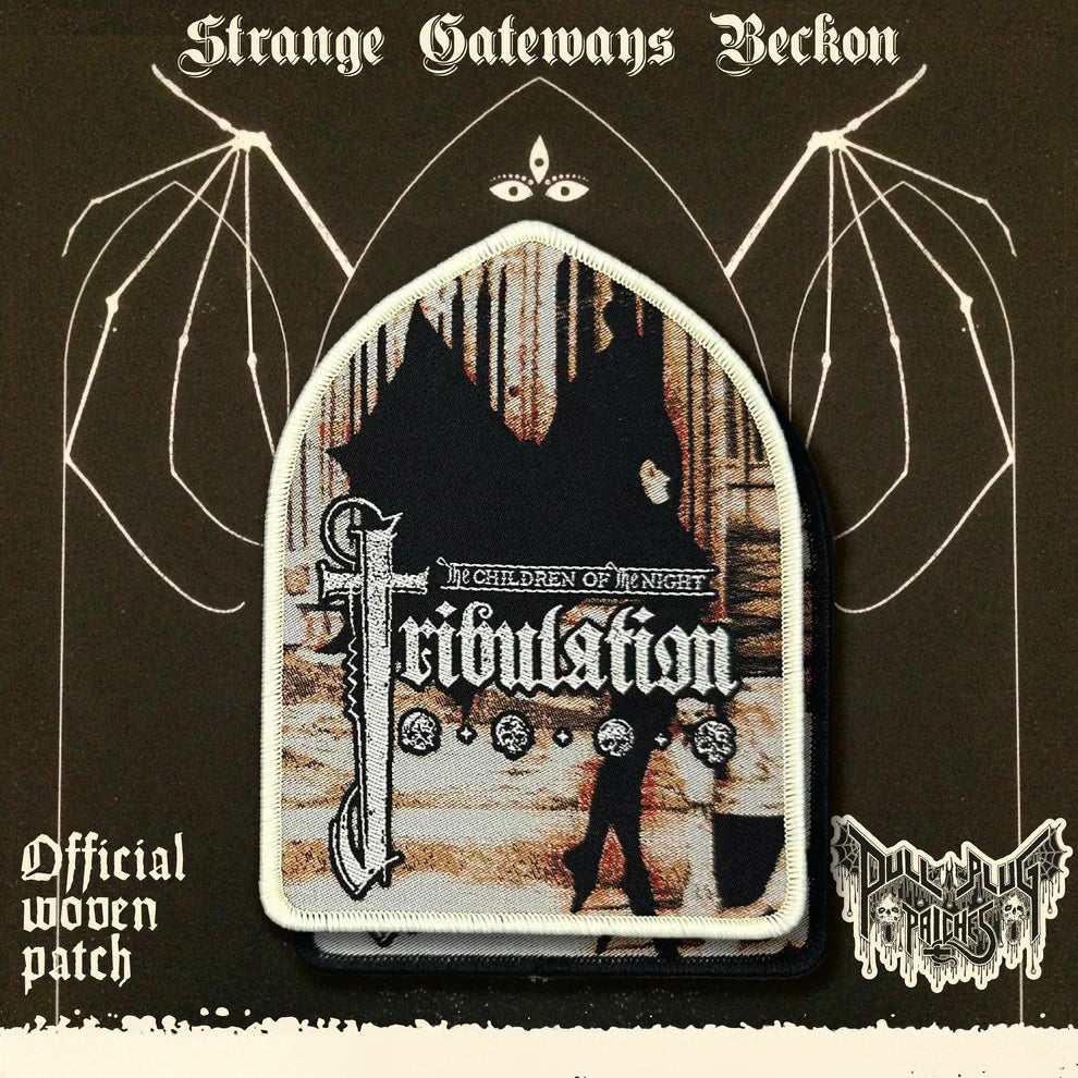Tribulation - The Children Of The Night Patch [Beige Border]