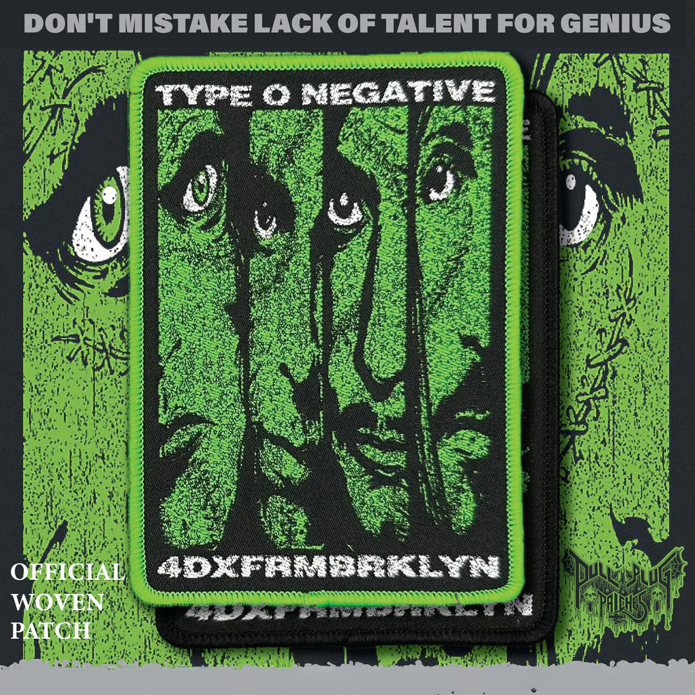 Type O Negative - 4DXFRMBRKLYN Patch [Black Border]