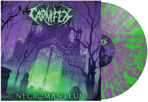 Carnifex - Necromanteum [Neon Green w/ Purple Splatter]