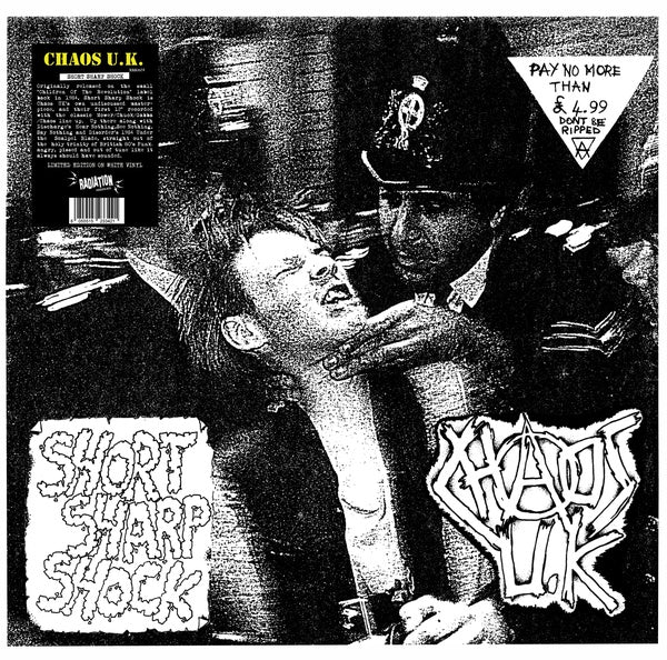 CHAOS U.K. - Short Sharp Shock [White]