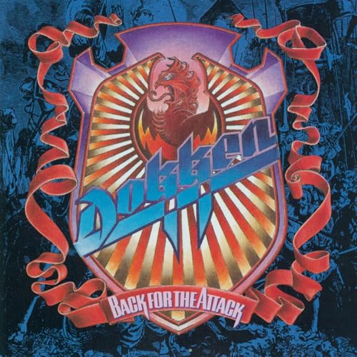 Dokken - Back For The Attack [Magenta & Sky Blue]