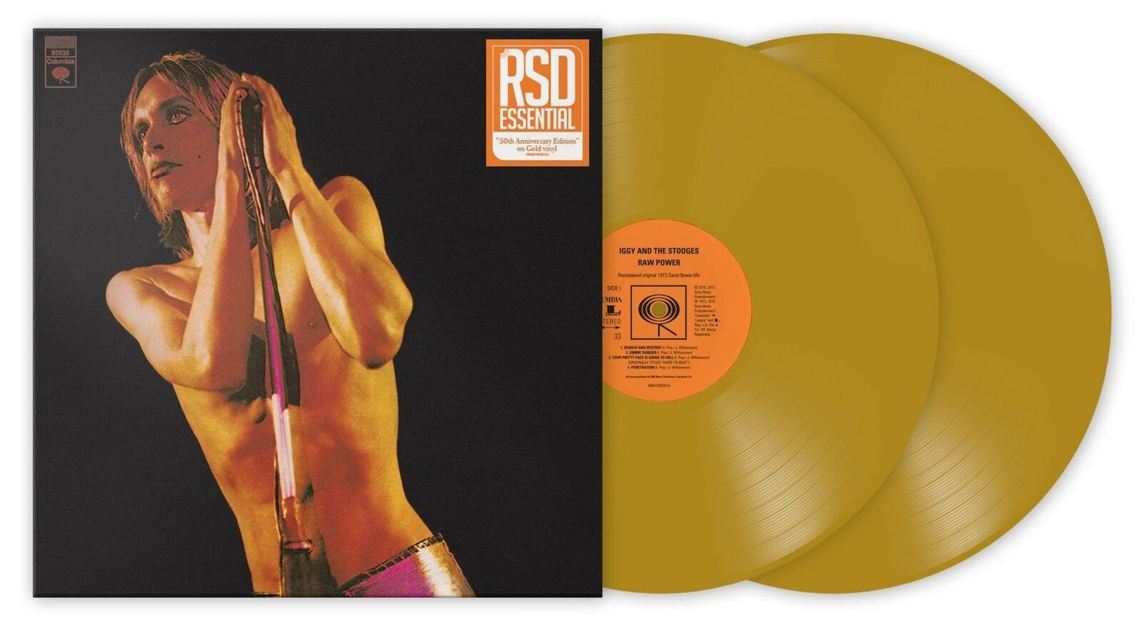 Iggy And The Stooges - Raw Power [50th Anniversary Edition Gold]