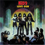 Kiss - Love Gun [Tangerine / Aqua Splatter]