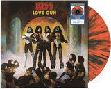 Kiss - Love Gun [Tangerine / Aqua Splatter]