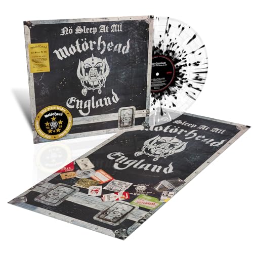 Motörhead - No Sleep At All (50Th Anniversary) [Clear/Black-White Splatter]
