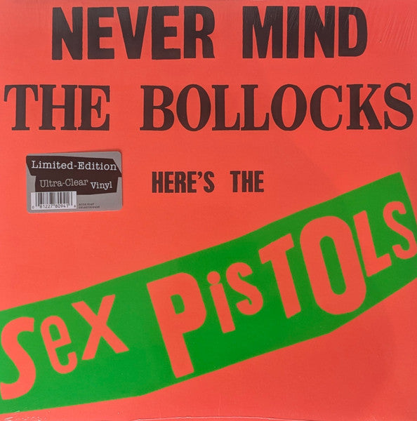 Sex Pistols - Never Mind the Bollocks, Here’s the Sex Pistols [Clear]