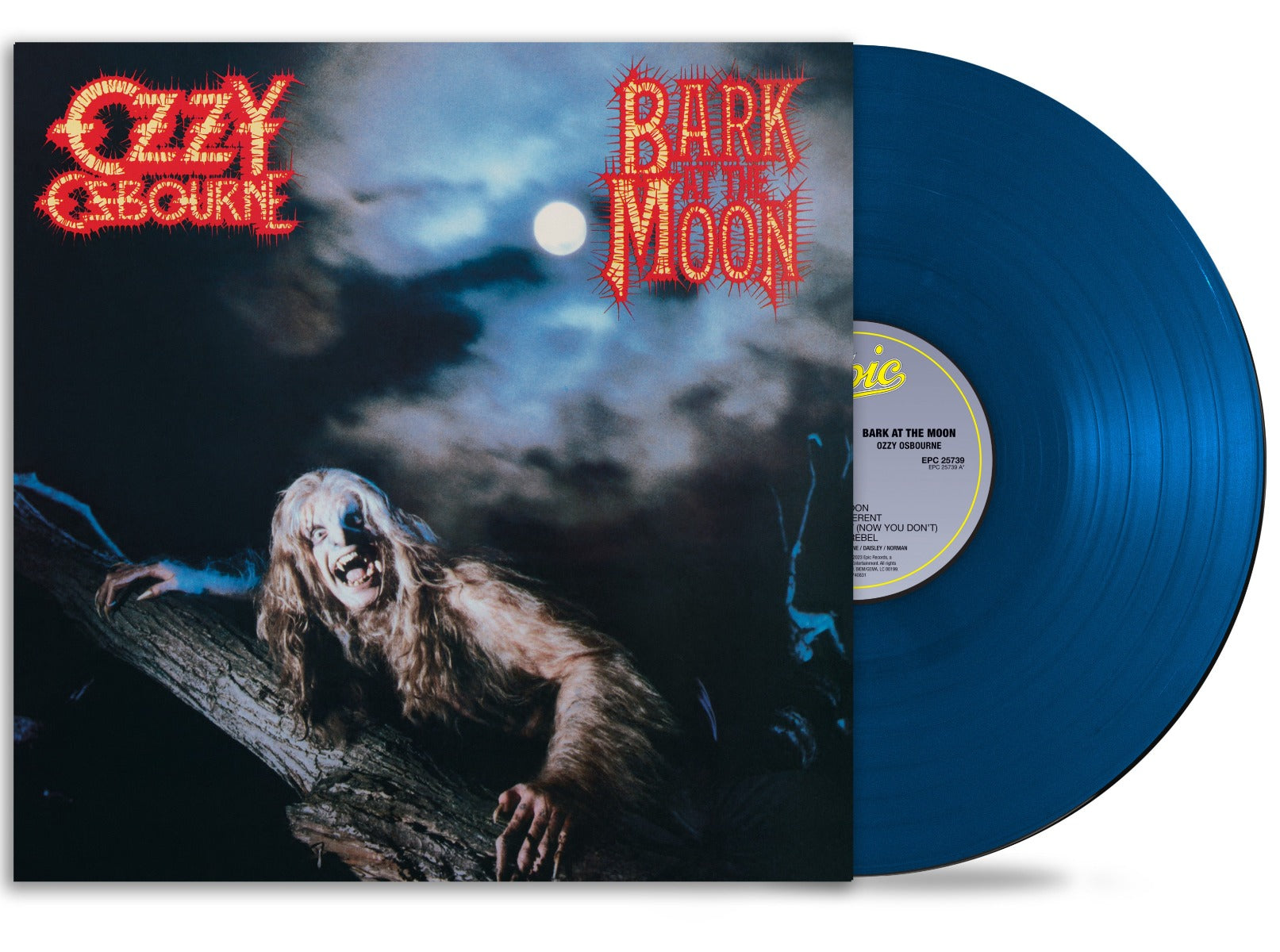 Ozzy Osbourne - Bark At The Moon: 40th Anniversary Edition (Translucent Cobalt Blue Colored Vinyl)