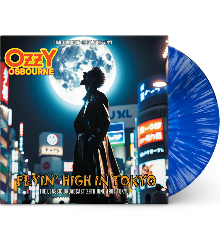 Ozzy Osbourne - Flyin' High in Tokyo [Blue & White Splatter]