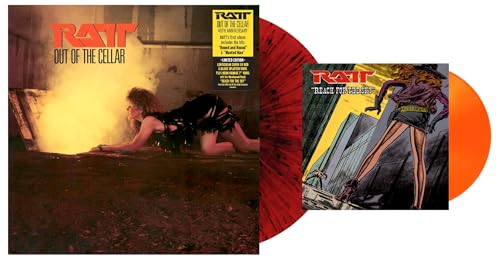 Ratt - Out Of The Cellar [Red/Black Splatter & Neon Orange + 7"]