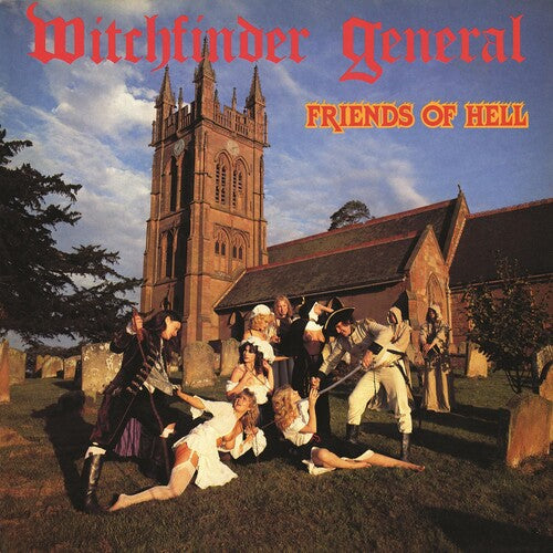 WITCHFINDER GENERAL - Friends Of Hell [White & Orange Splatter]